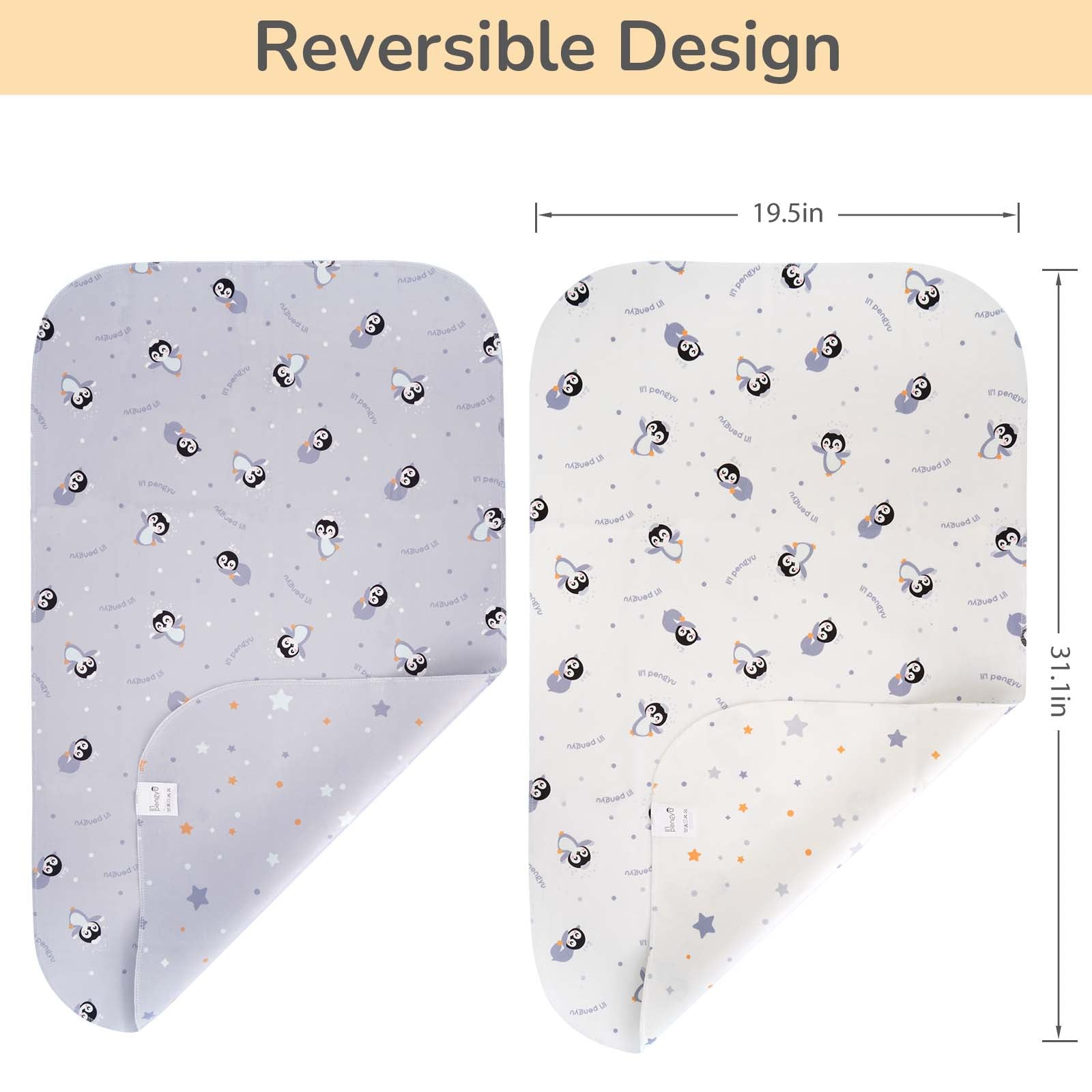 Waterproof Mattress Pads (for Bedtime Bliss Bassinet) – Li'l Pengyu – Baby  Products That Care – Li'l Pengyu